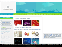 Tablet Screenshot of cartes-virtuelles.com